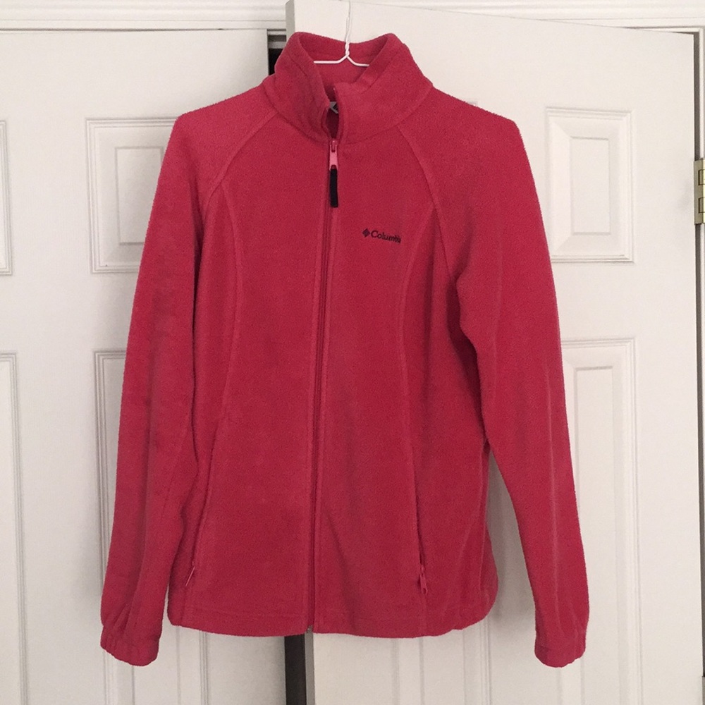 Women’s Pink Columbia Fleece Jacket!